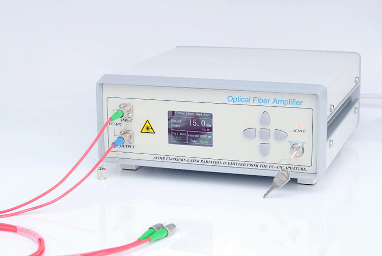 C++ band gain-flattened erbium-doped fiber amplifier